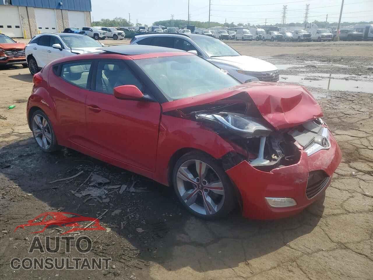 HYUNDAI VELOSTER 2013 - KMHTC6AD3DU086083