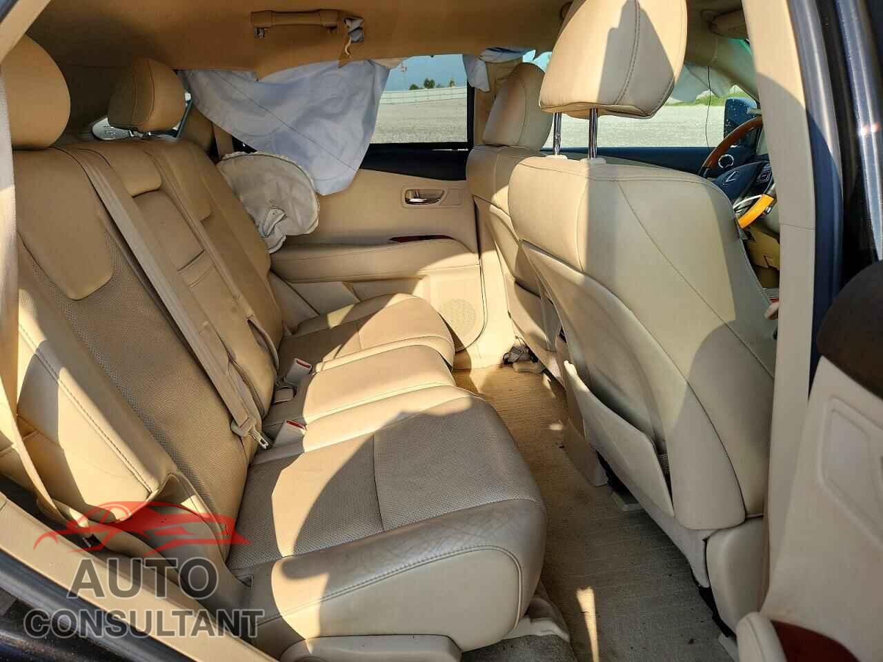 LEXUS RX350 2012 - 2T2BK1BA3CC142427