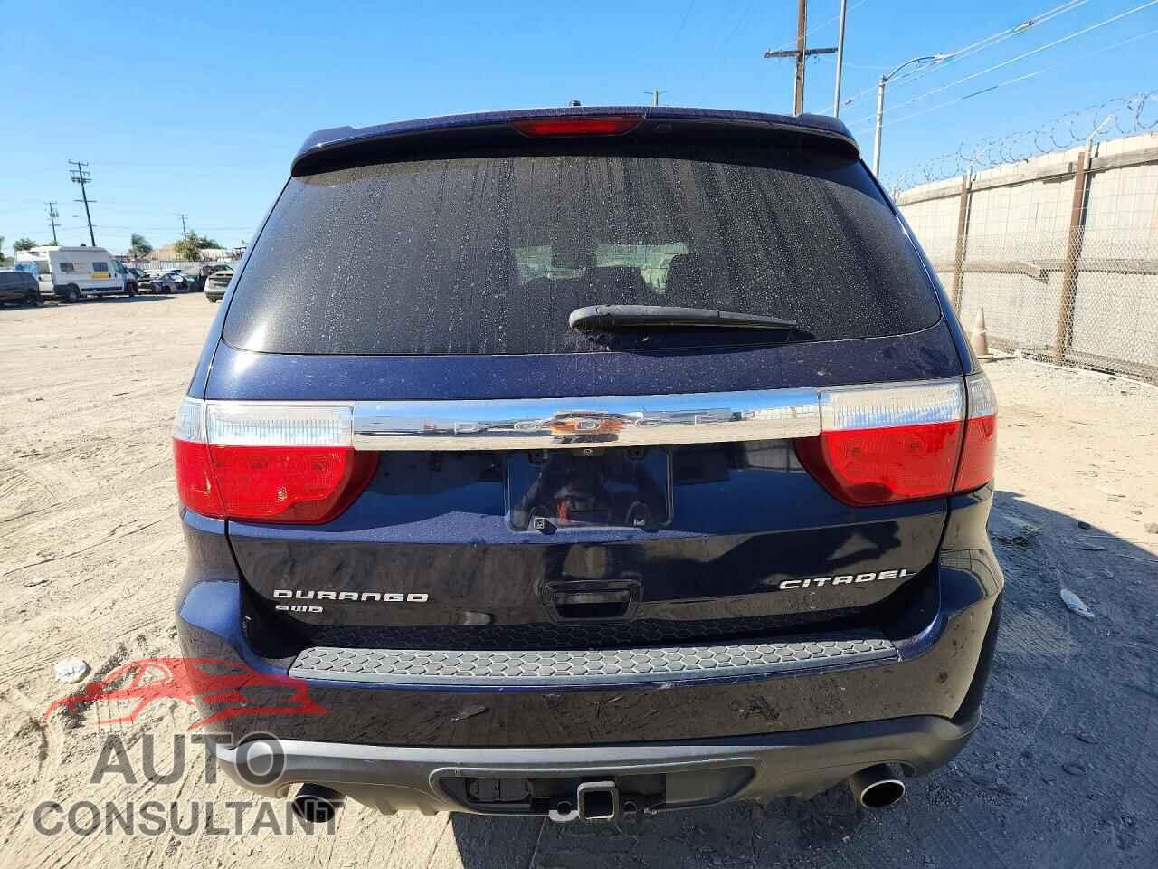 DODGE DURANGO 2012 - 1C4SDJET9CC229768