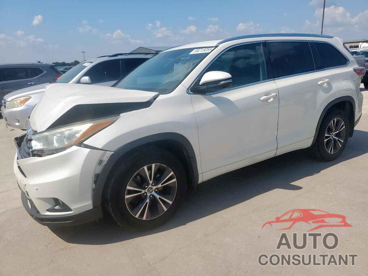 TOYOTA HIGHLANDER 2016 - 5TDKKRFH8GS506011