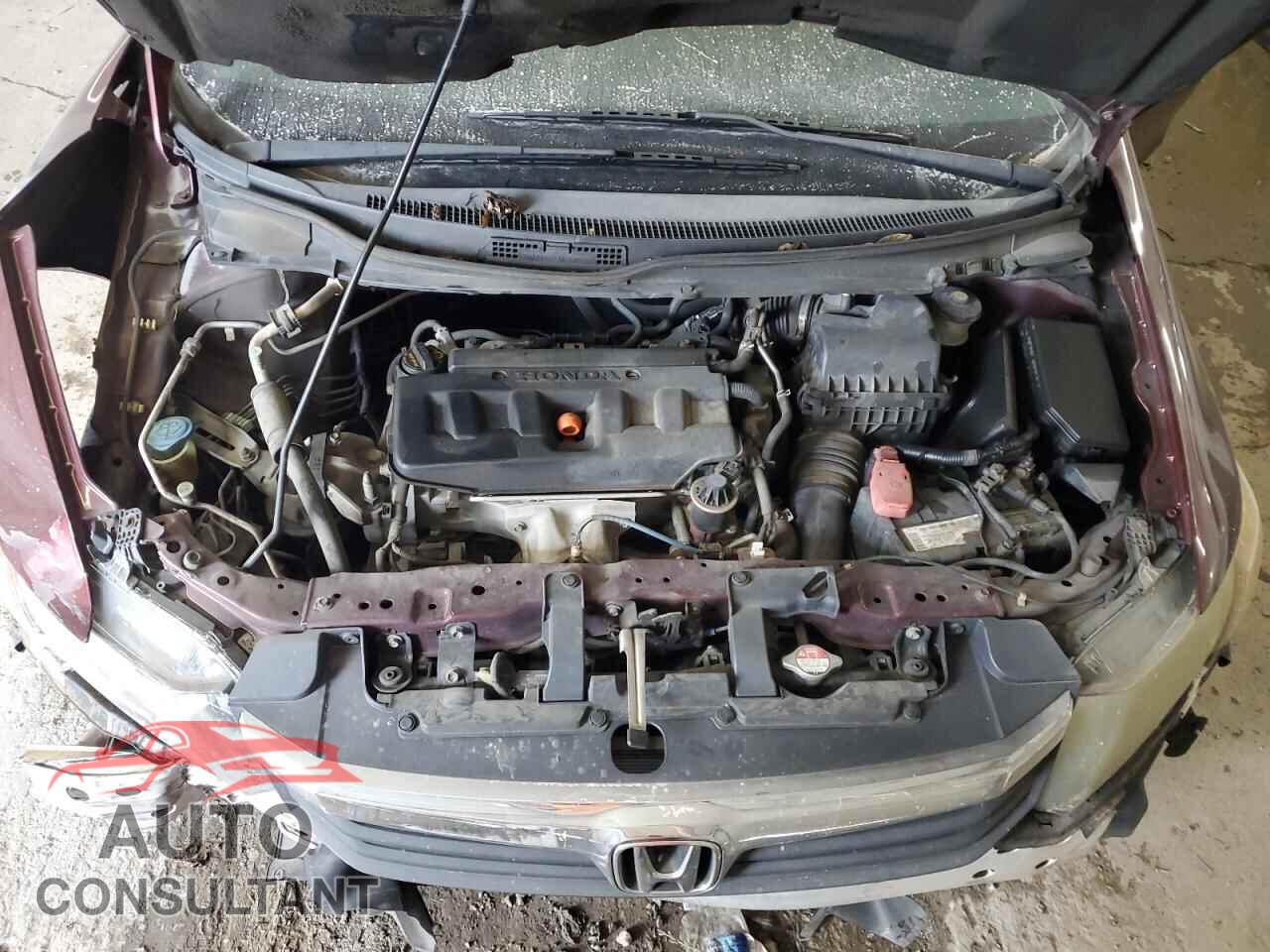 HONDA CIVIC 2012 - 2HGFB2F96CH545160