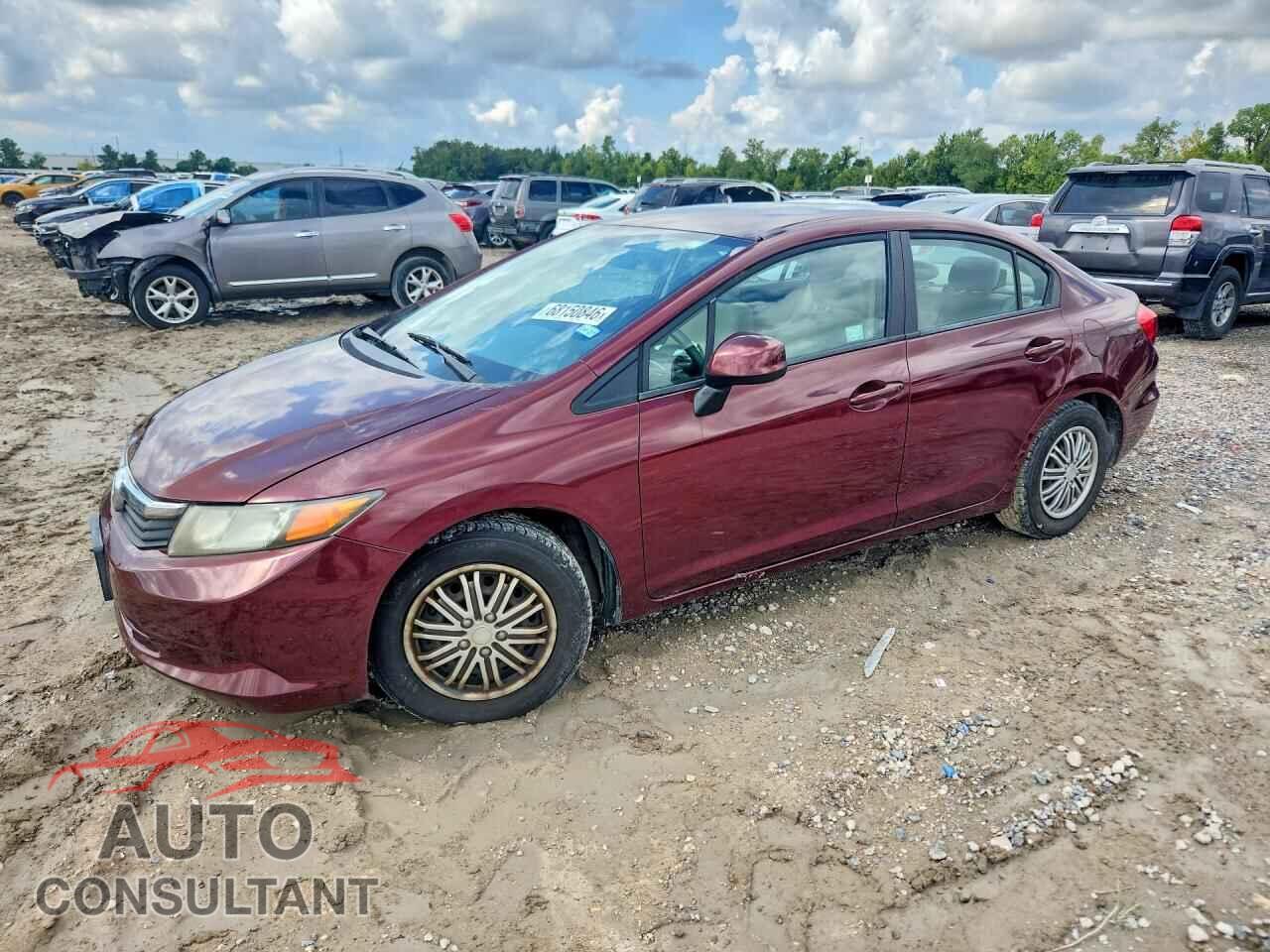 HONDA CIVIC 2012 - 2HGFB2F50CH606869