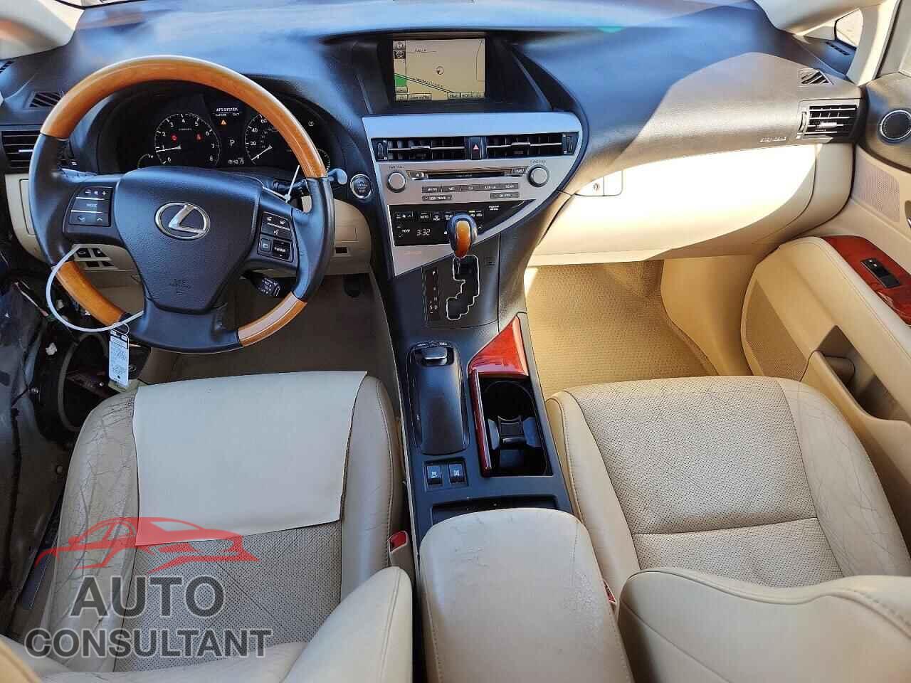 LEXUS RX350 2011 - 2T2BK1BA9BC083334