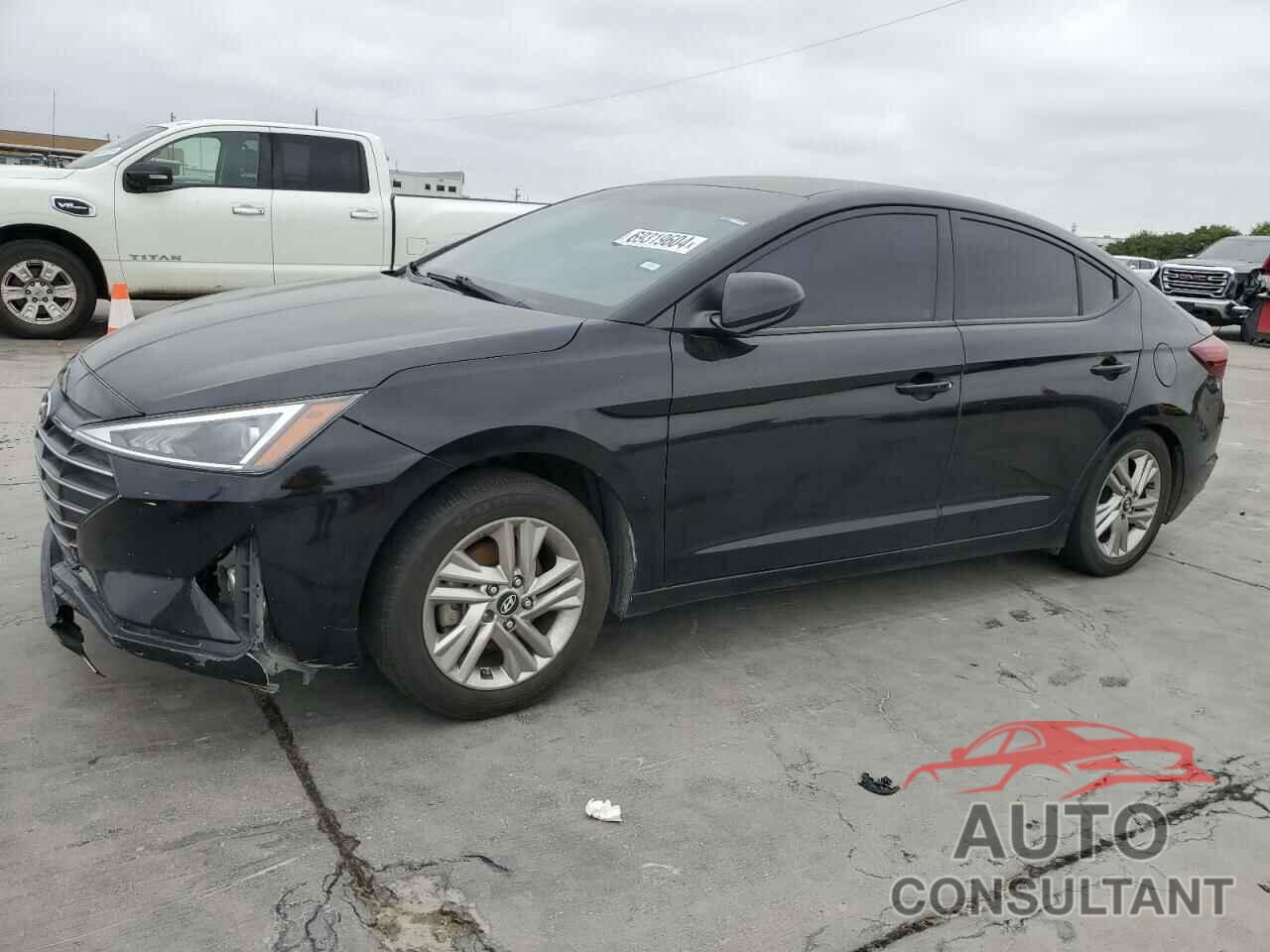 HYUNDAI ELANTRA 2019 - KMHD84LF4KU786815