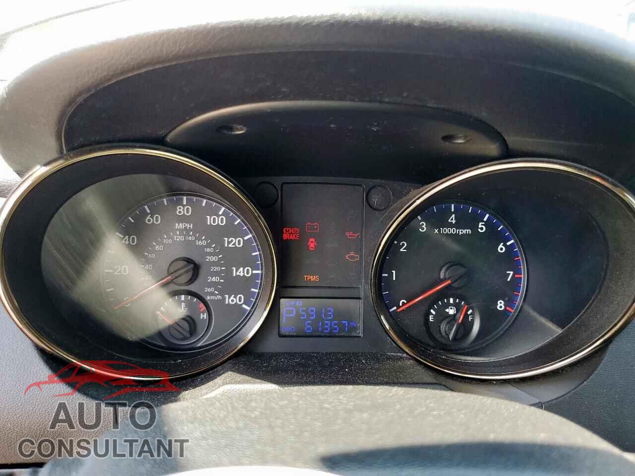 HYUNDAI GENESIS 2012 - KMHHT6KD8CU071856