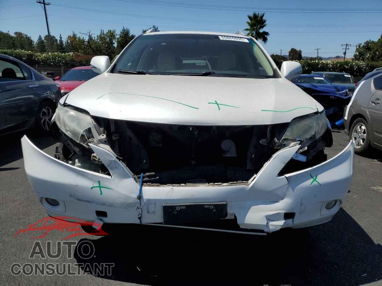 LEXUS RX350 2011 - 2T2BK1BA4BC117275
