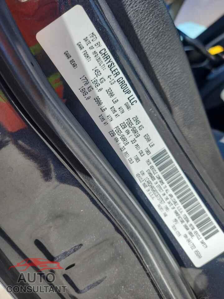 DODGE DURANGO 2013 - 1C4RDHAG0DC673767
