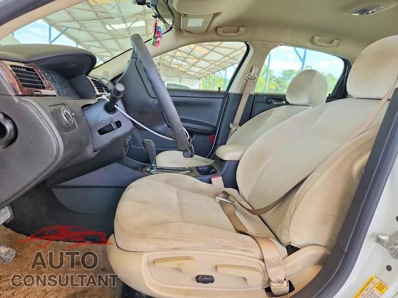 CHEVROLET IMPALA 2012 - 2G1WF5E38C1316742