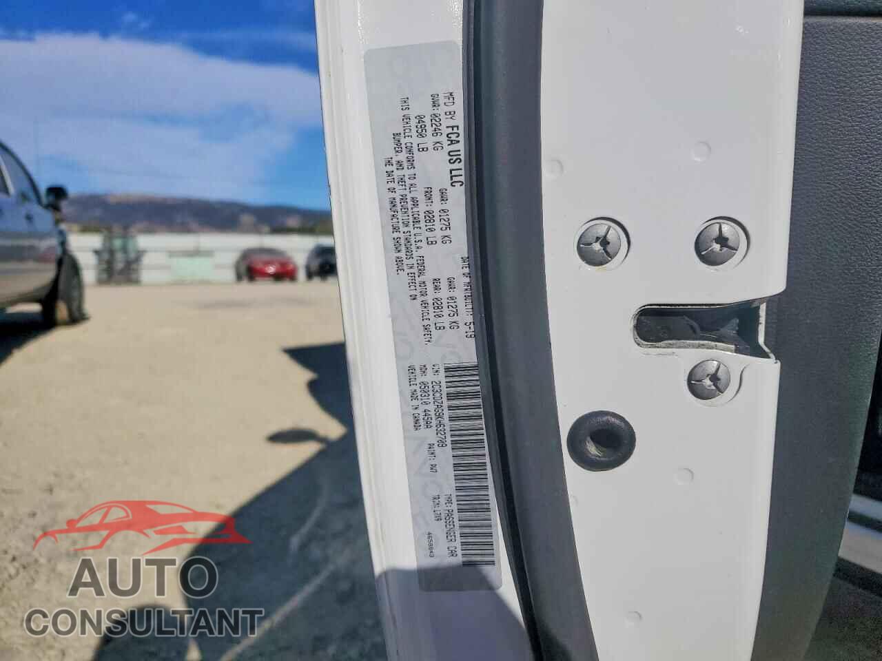 DODGE CHALLENGER 2019 - 2C3CDZAG9KH632709