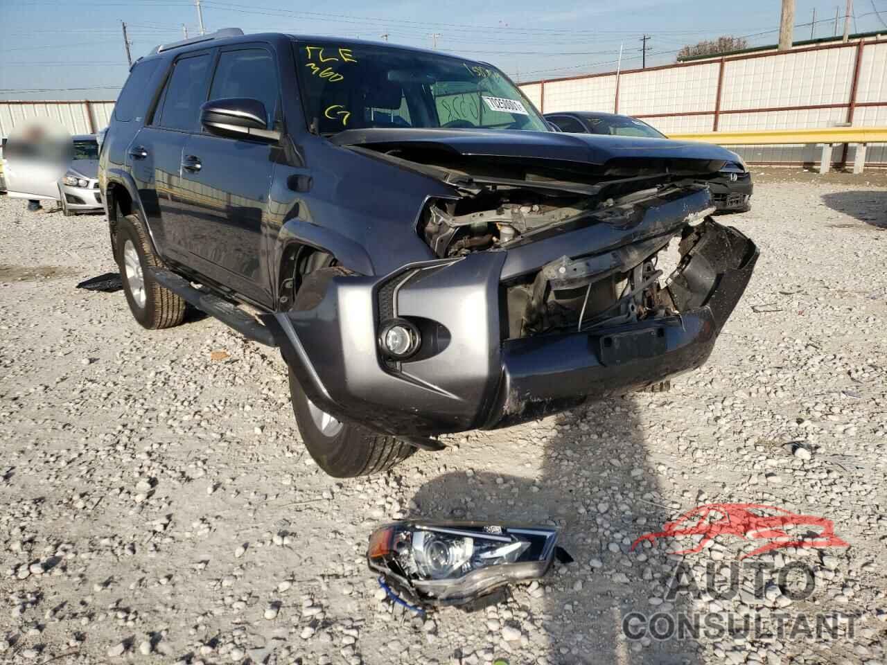 TOYOTA 4RUNNER 2017 - JTEZU5JR2H5158792