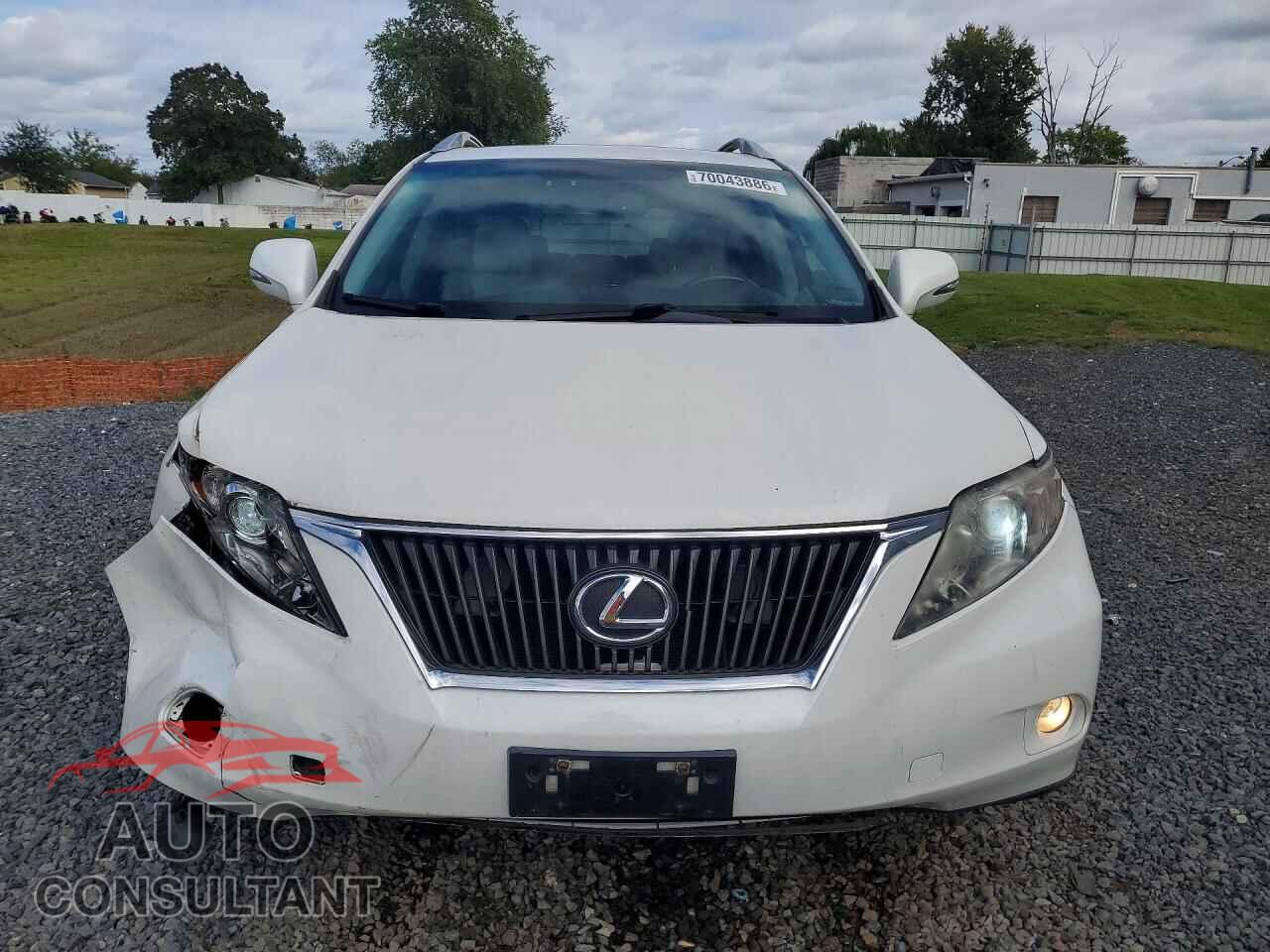 LEXUS RX350 2010 - 2T2BK1BAXAC036313