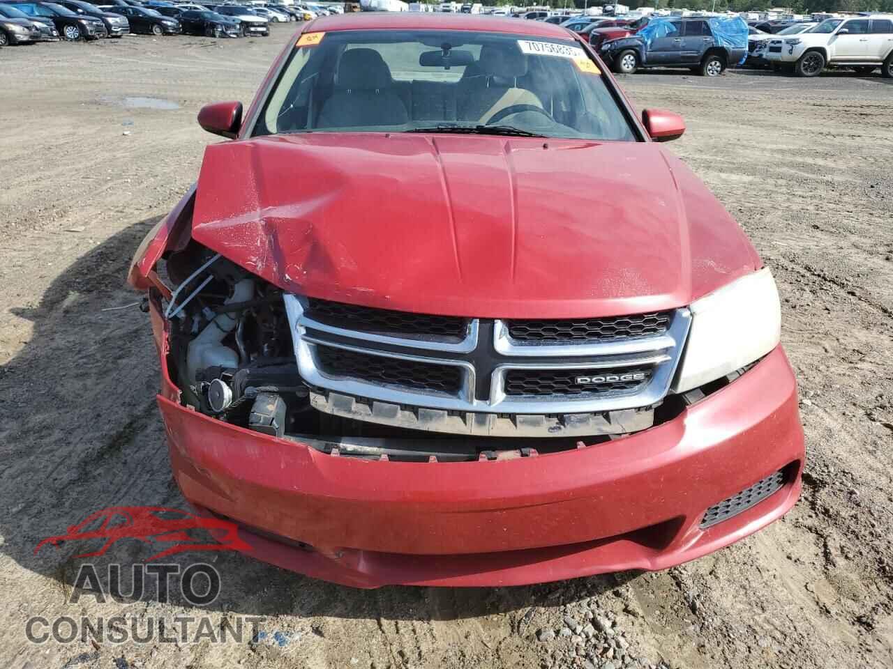 DODGE AVENGER 2011 - 1B3BD1FB1BN509114