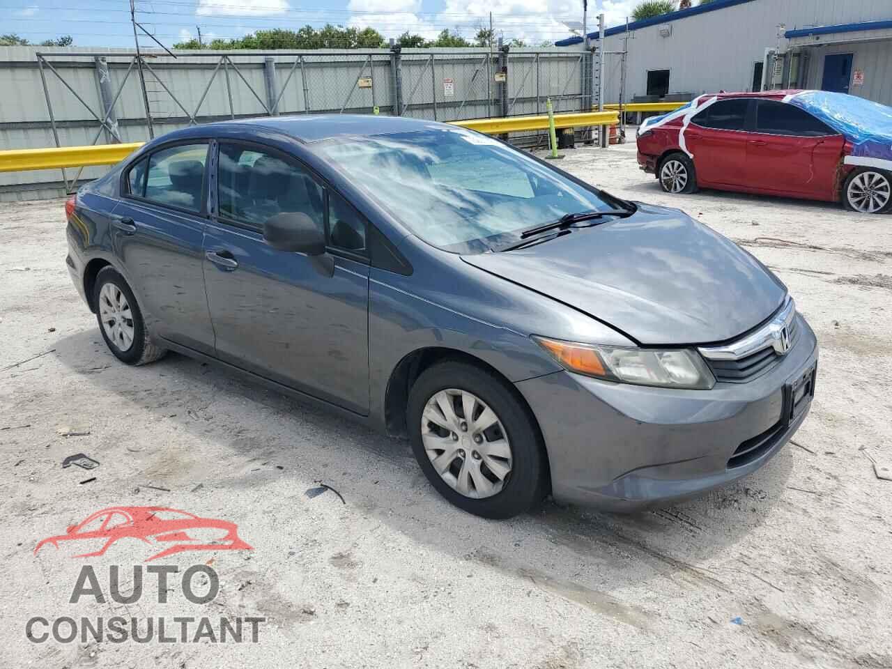 HONDA CIVIC 2012 - 19XFB2F52CE072218