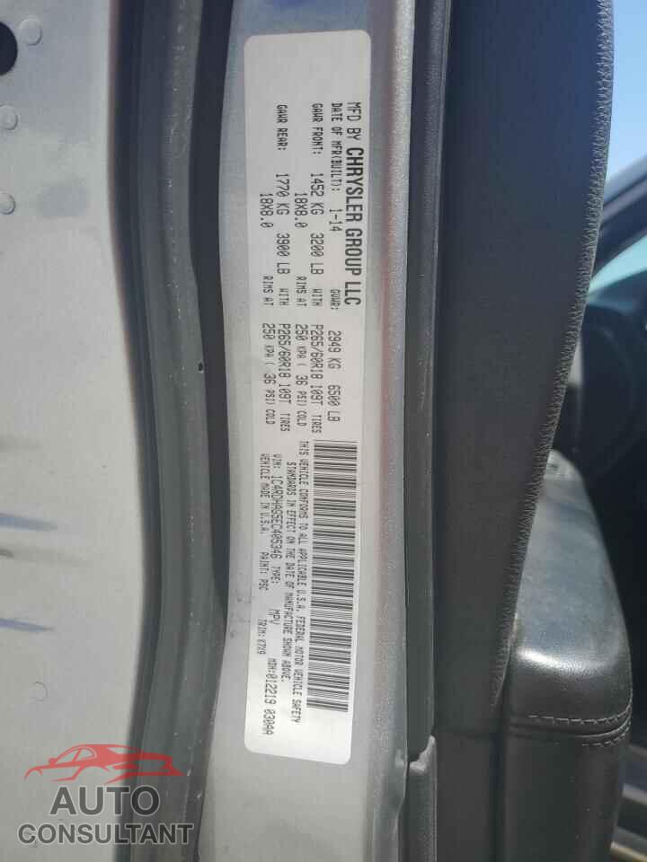 DODGE DURANGO 2014 - 1C4RDHAG5EC405346
