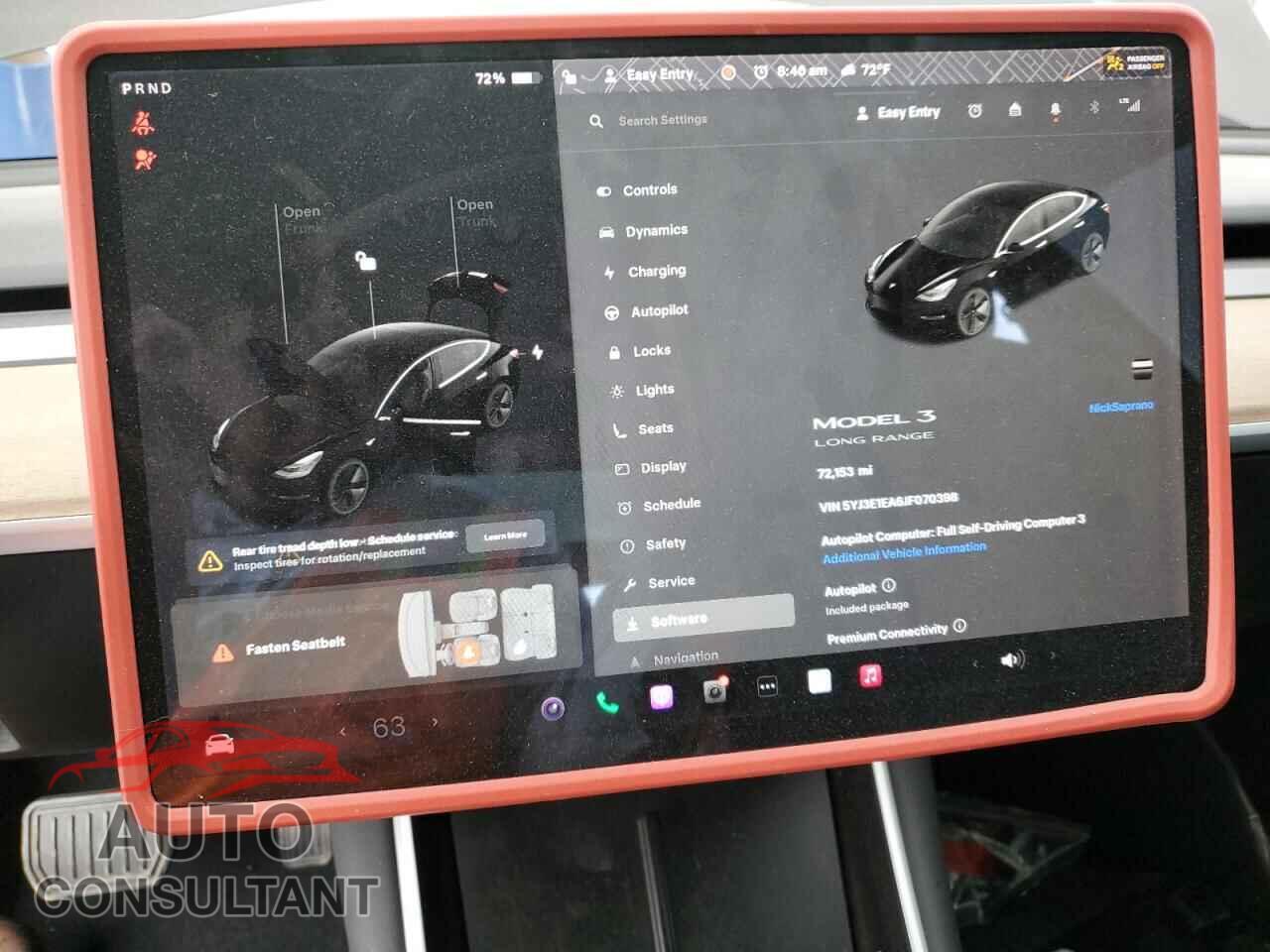 TESLA MODEL 3 2018 - 5YJ3E1EA6JF070398