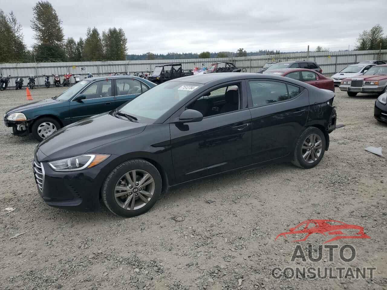 HYUNDAI ELANTRA 2018 - 5NPD84LF9JH358901