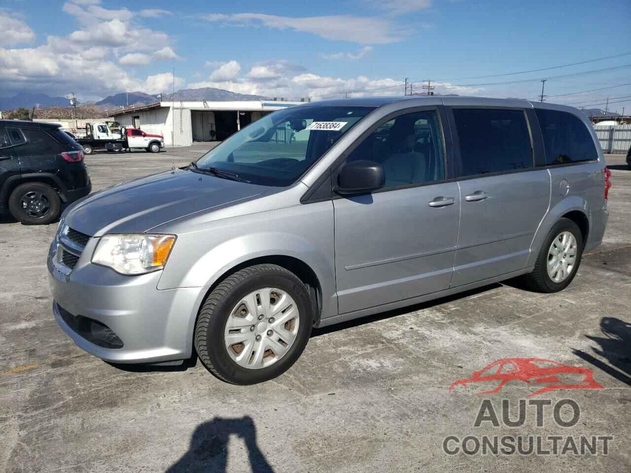 DODGE CARAVAN 2017 - 2C4RDGBG5HR618821