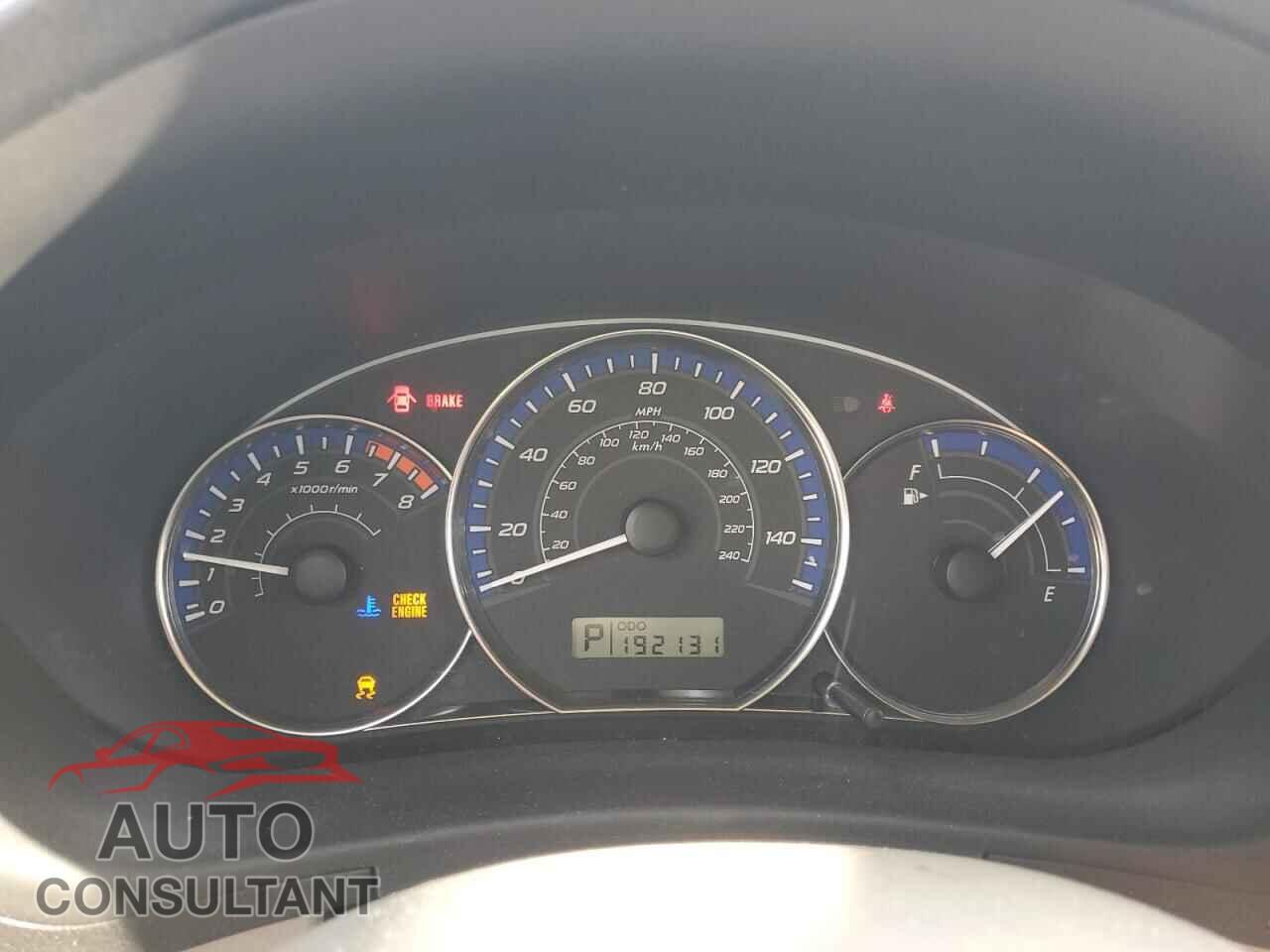 SUBARU FORESTER 2012 - JF2SHAEC6CH445599