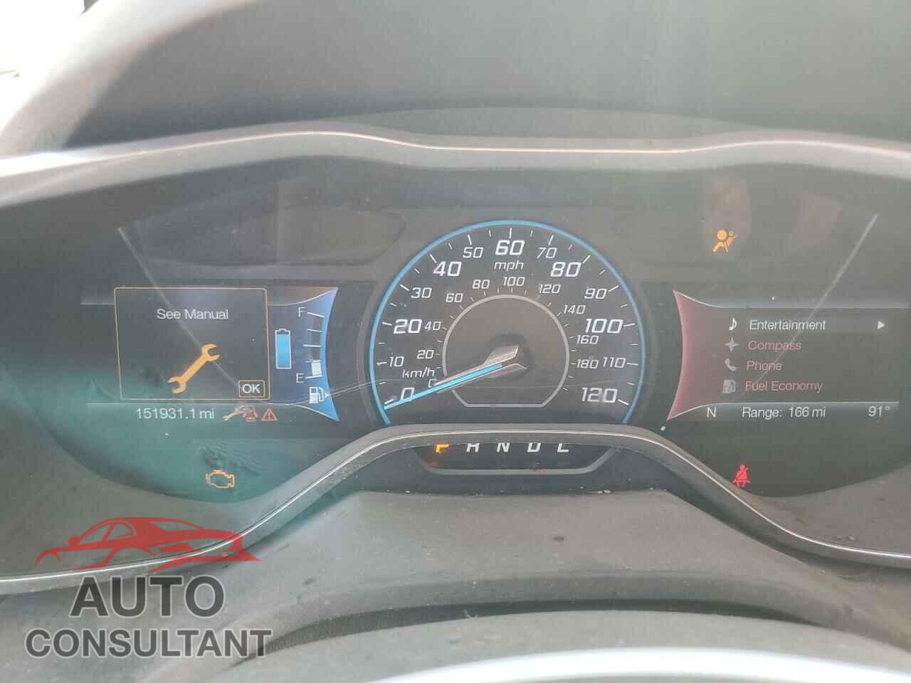 FORD CMAX 2016 - 1FADP5AU3GL116688