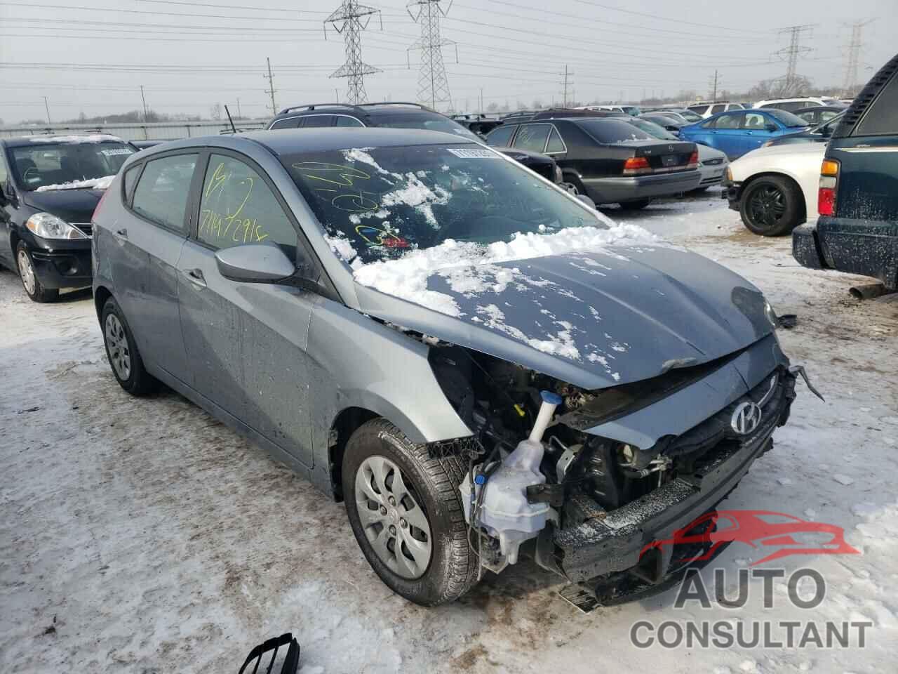 HYUNDAI ACCENT 2017 - KMHCT5AEXHU359383