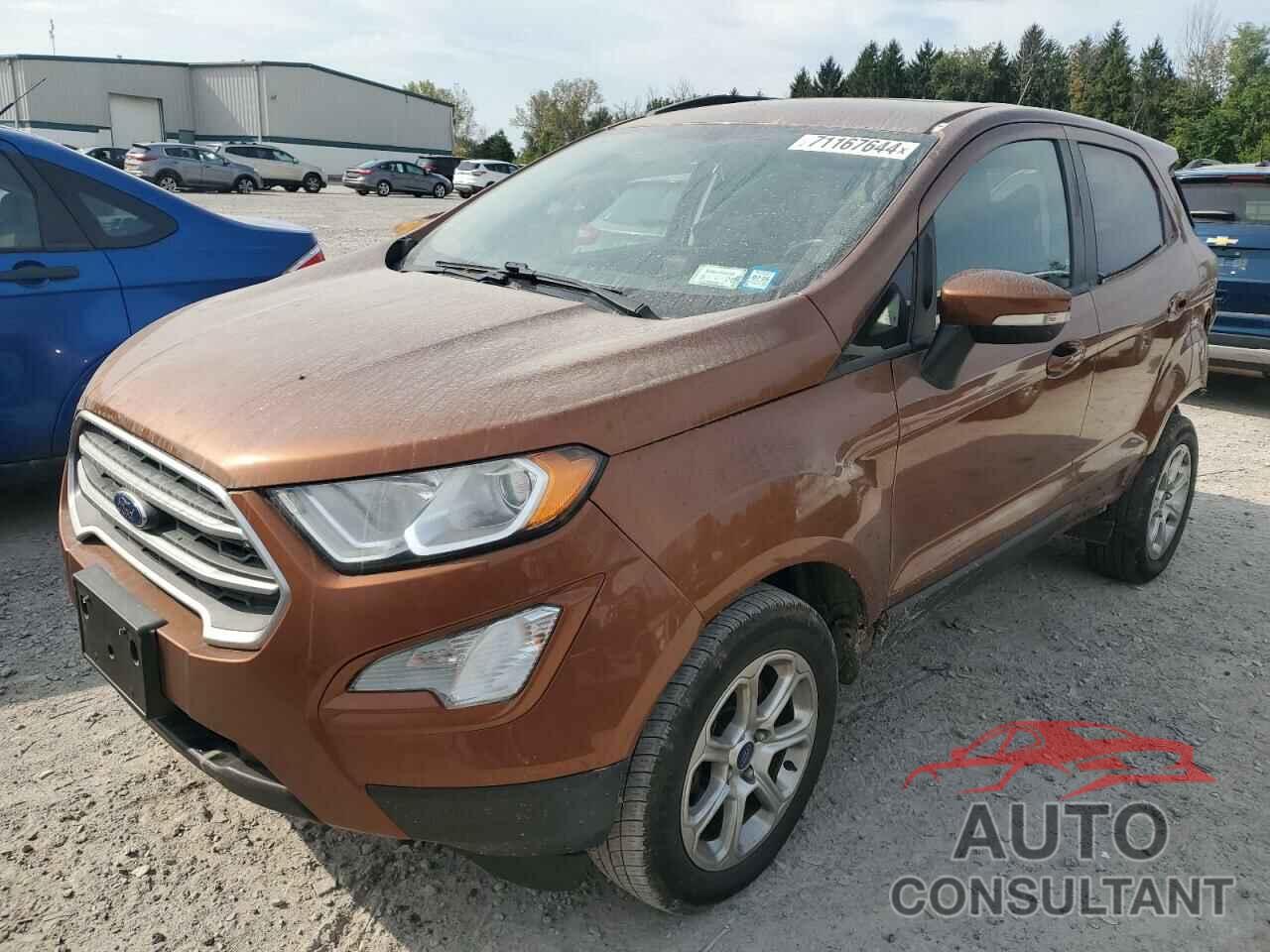 FORD ECOSPORT 2018 - MAJ6P1UL9JC170881