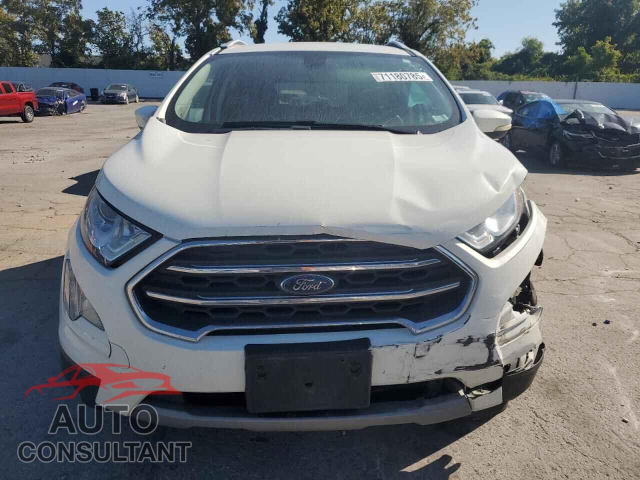 FORD ECOSPORT 2019 - MAJ6S3KLXKC276805