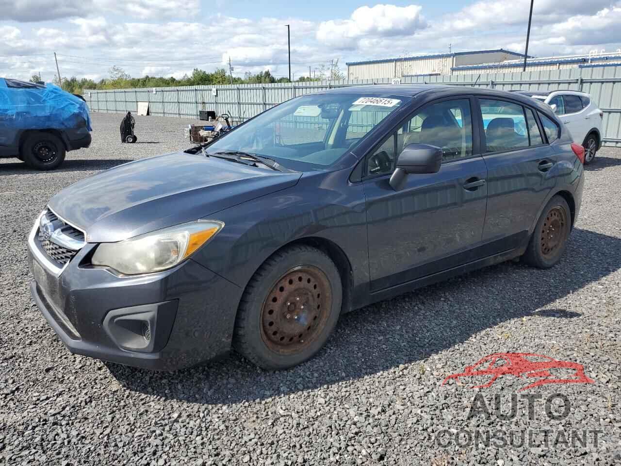SUBARU IMPREZA 2013 - JF1GPAC69DH805802