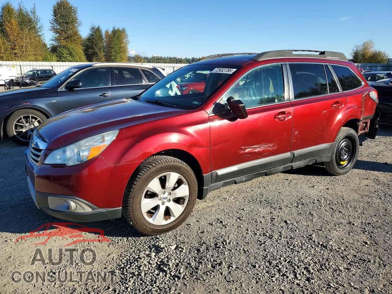 SUBARU OUTBACK 2011 - 4S4BRBKC9B3430656