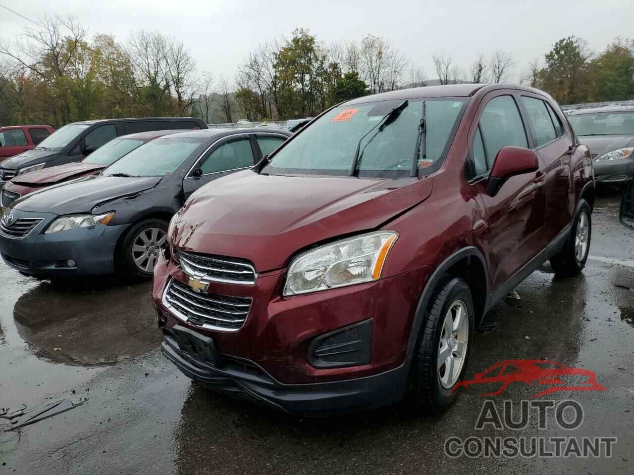 CHEVROLET TRAX 2016 - 3GNCJNSBXGL118387