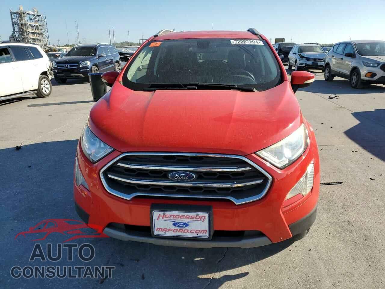 FORD ECOSPORT 2020 - MAJ6S3KL4LC349104