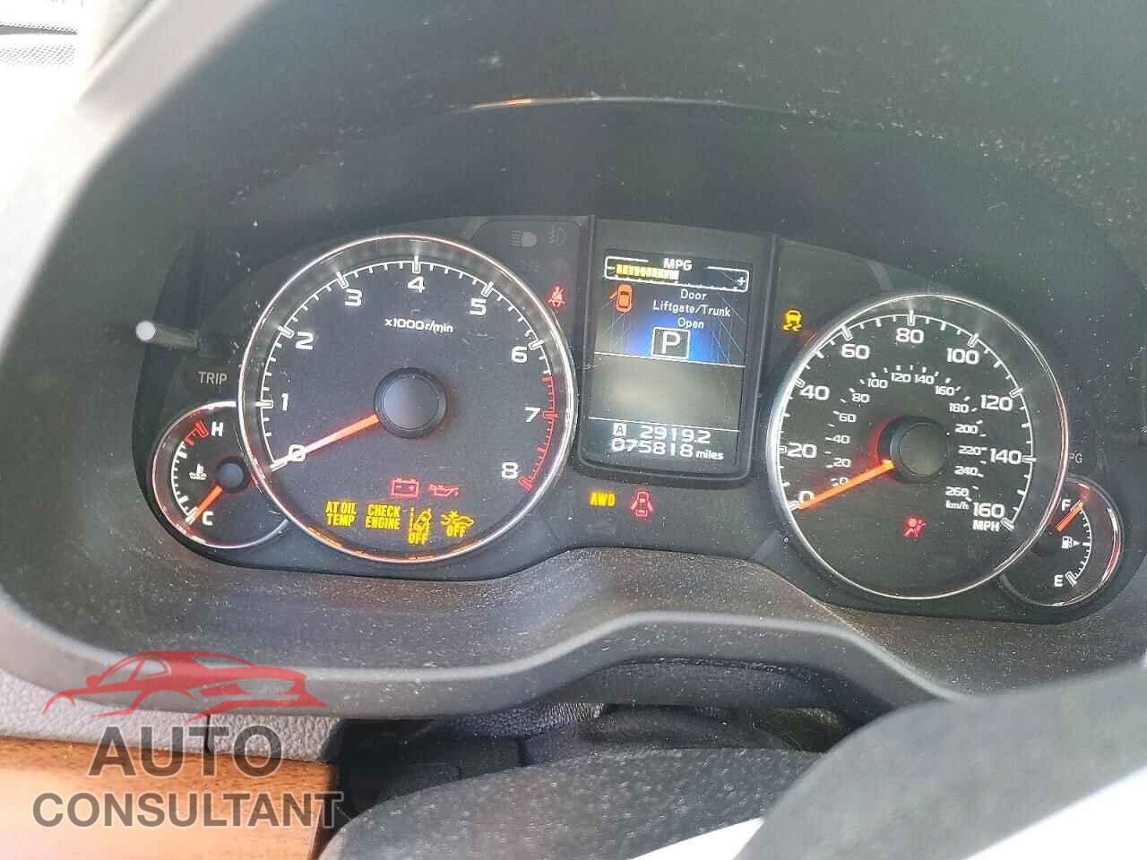 SUBARU OUTBACK 2014 - 4S4BRDNC1E2279152