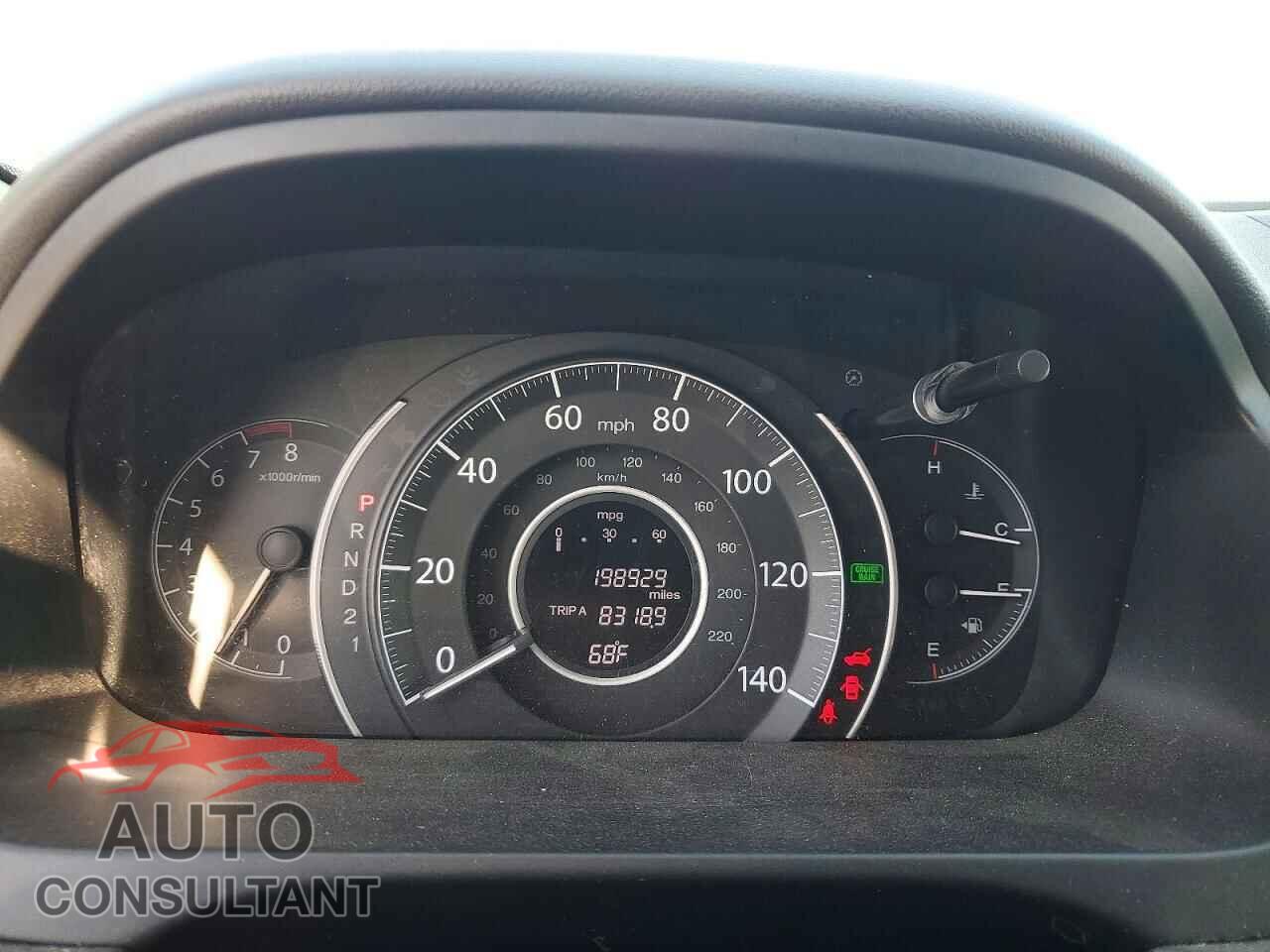 HONDA CRV 2012 - 2HKRM4H70CH603879