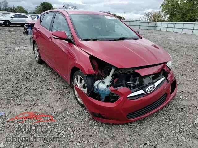 HYUNDAI ACCENT 2013 - KMHCU5AE9DU109687