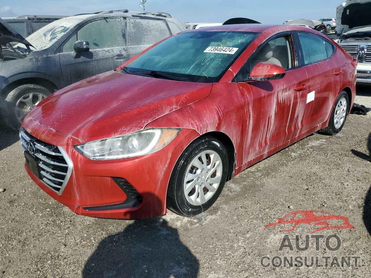 HYUNDAI ELANTRA 2017 - 5NPD74LF8HH206685