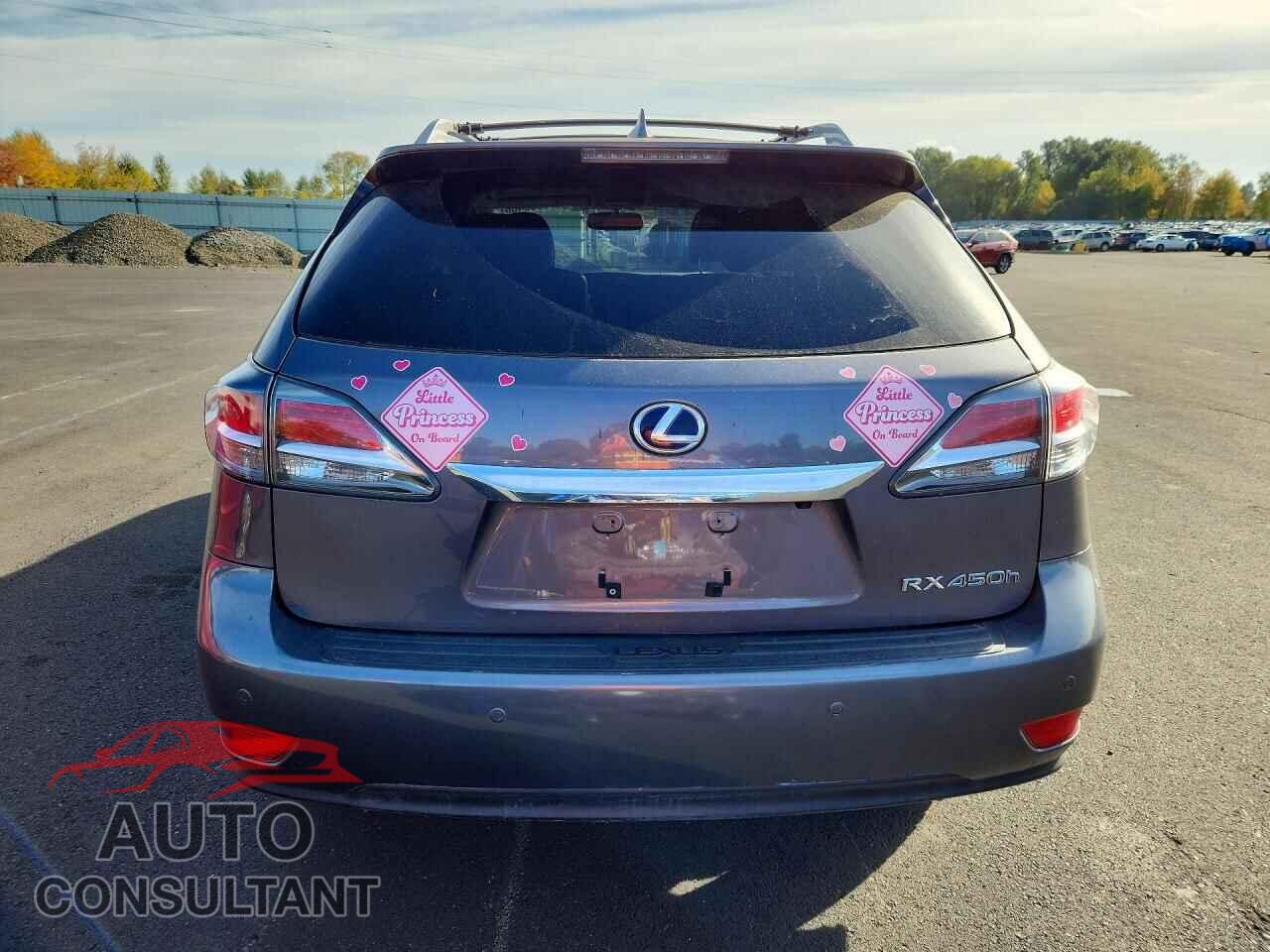 LEXUS RX450 2015 - 2T2BC1BA8FC003489