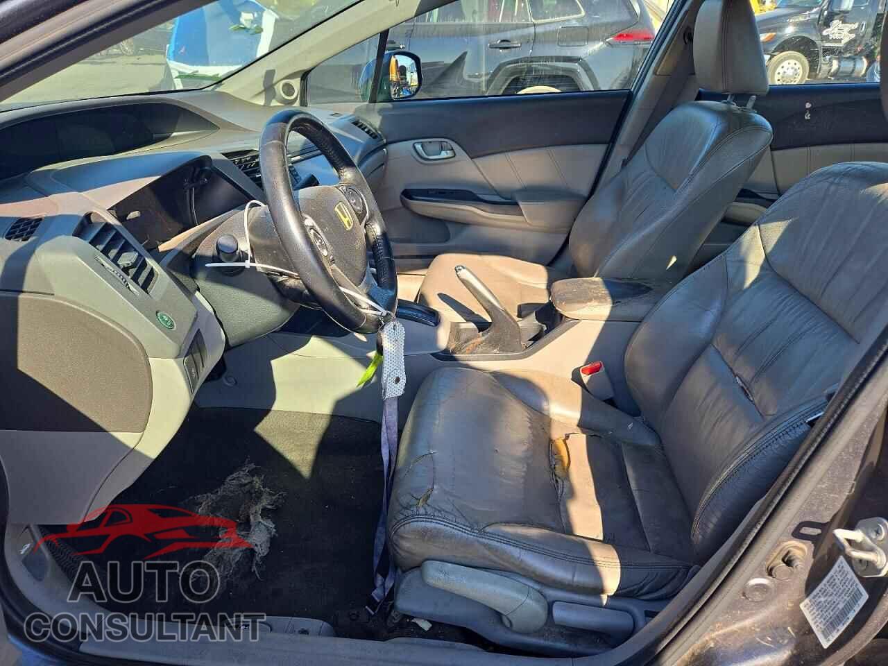 HONDA CIVIC 2012 - 19XFB2F96CE337418