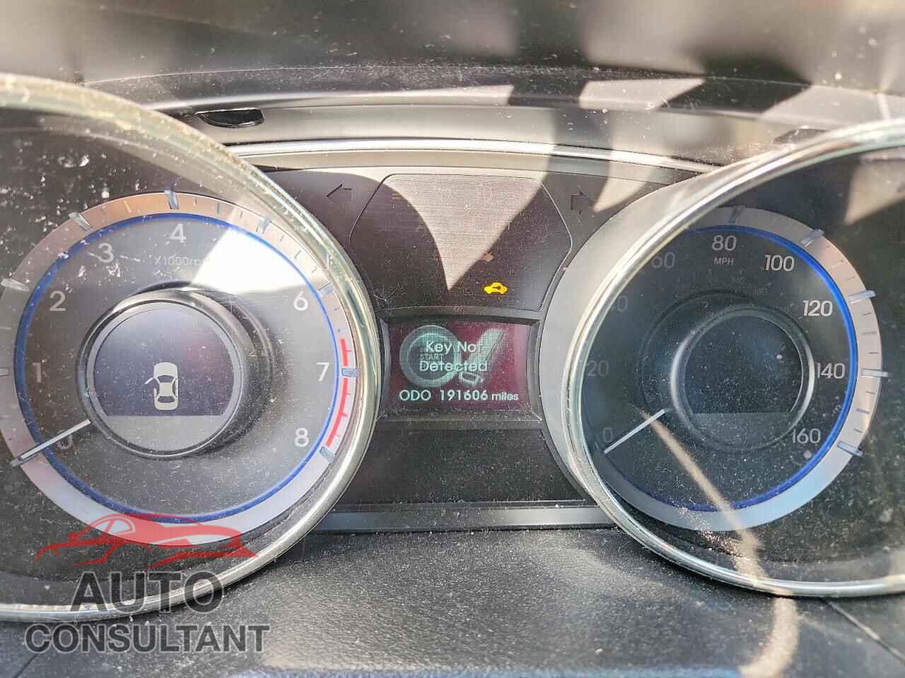 HYUNDAI SONATA 2012 - 5NPEC4AB8CH360404