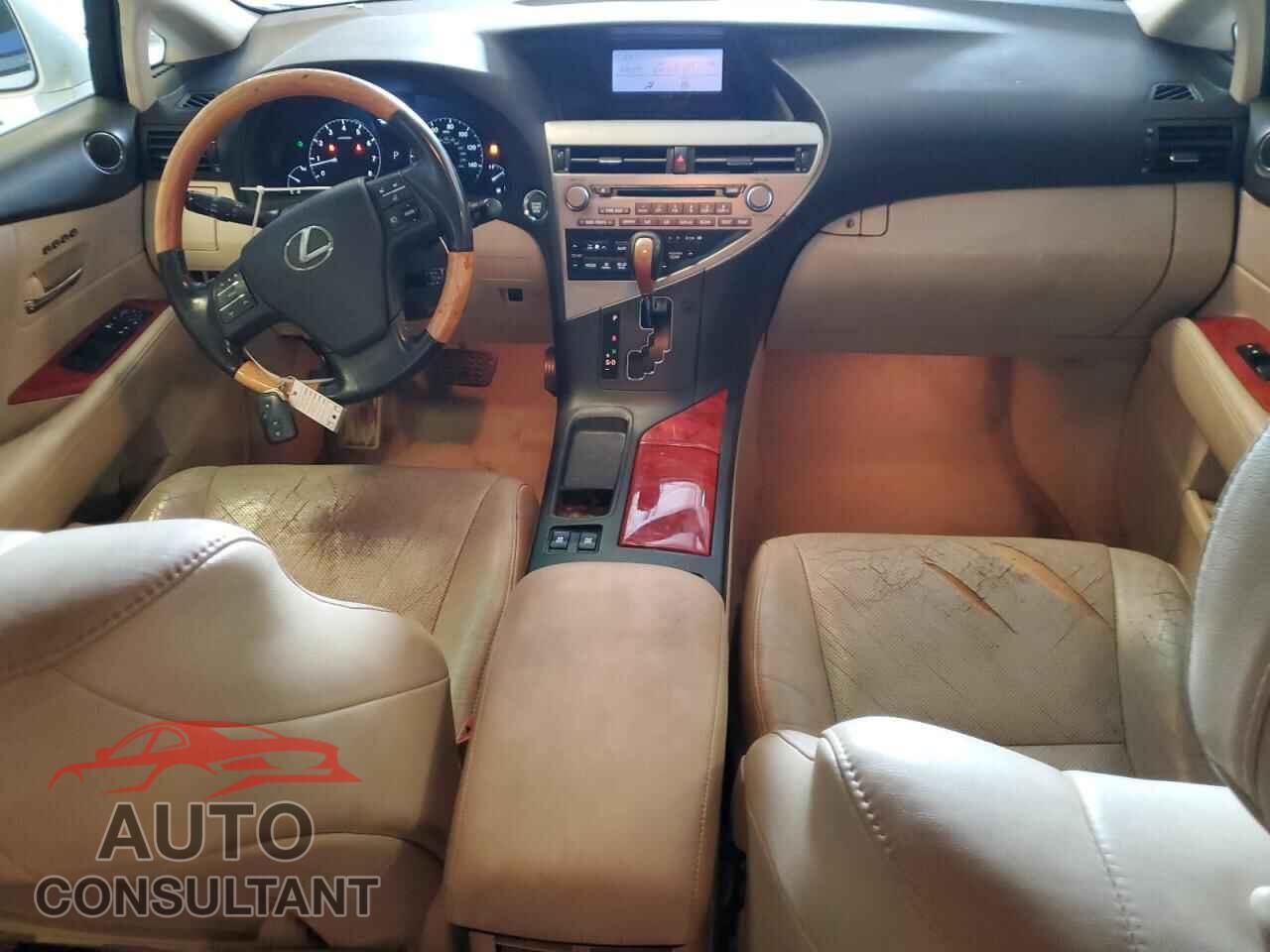 LEXUS RX350 2011 - 2T2BK1BAXBC094178