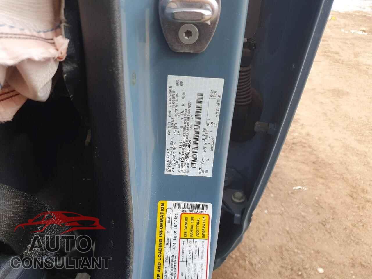 FORD BRONCO 2022 - 1FMEE5DP6NLA80921