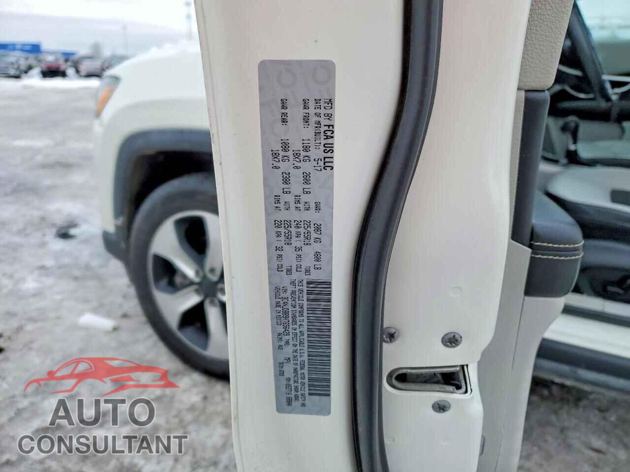 JEEP COMPASS 2017 - 3C4NJDBB9HT656429
