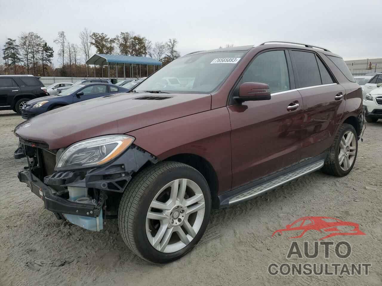 MERCEDES-BENZ M-CLASS 2015 - 4JGDA5JB4FA491683