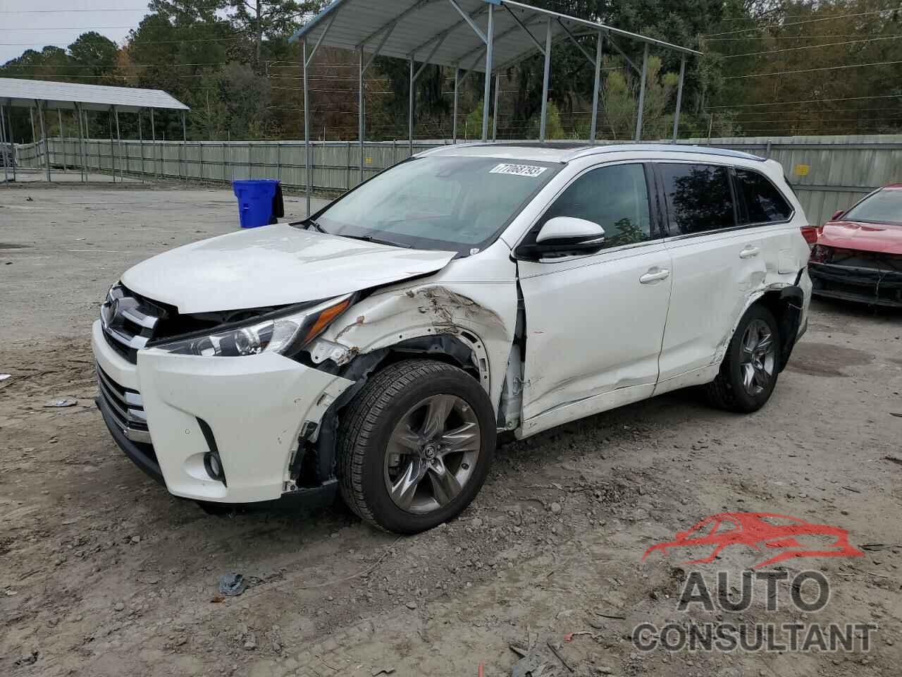 TOYOTA HIGHLANDER 2018 - 5TDYZRFH7JS283439