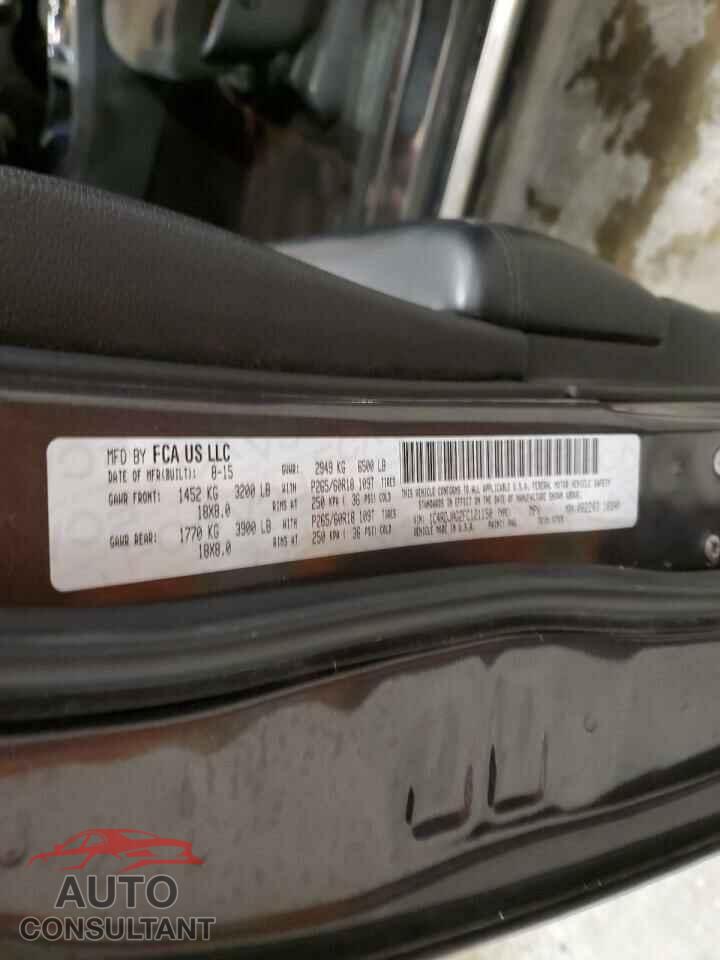 DODGE DURANGO 2015 - 1C4RDJAG2FC121150