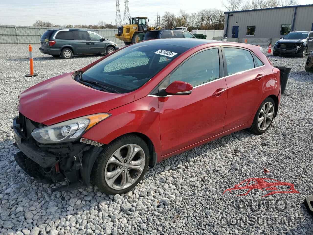HYUNDAI ELANTRA 2013 - KMHD35LE8DU048482