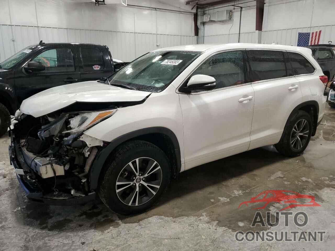 TOYOTA HIGHLANDER 2017 - 5TDBZRFH2HS445204