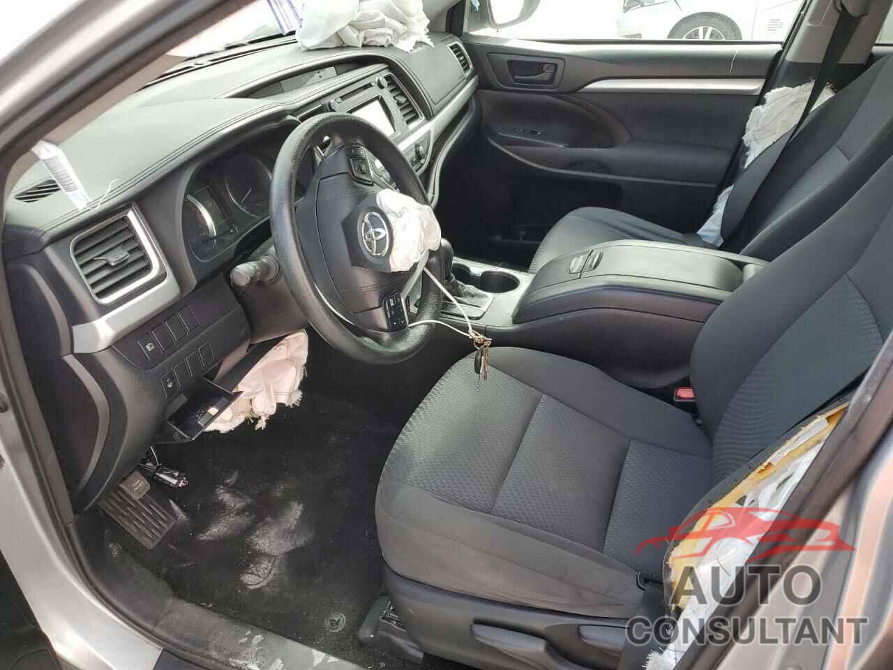 TOYOTA HIGHLANDER 2017 - 5TDBZRFHXHS361583