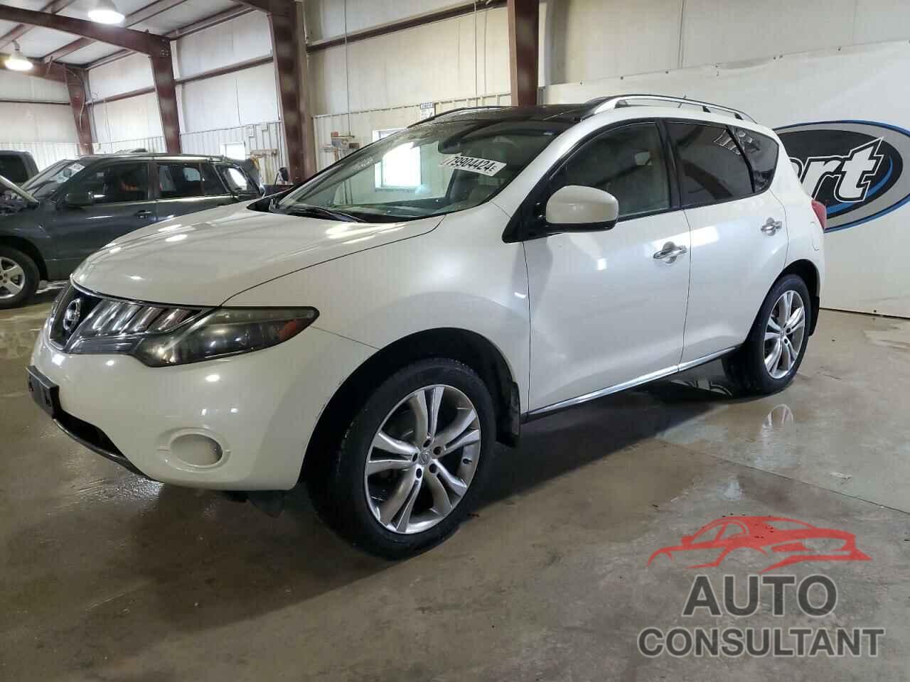 NISSAN MURANO 2009 - JN8AZ18W09W152884