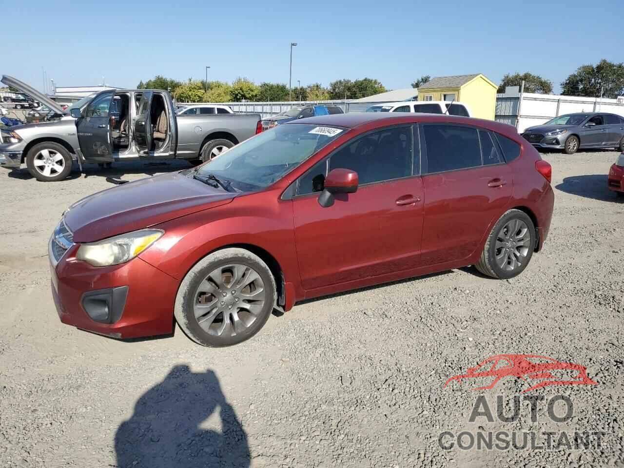 SUBARU IMPREZA 2012 - JF1GPAC63CH240123