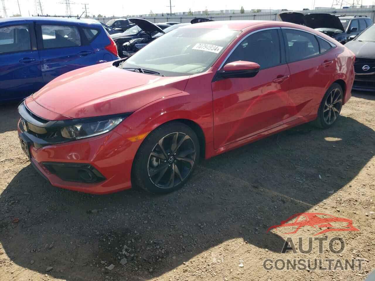 HONDA CIVIC 2021 - 2HGFC2F82MH500917