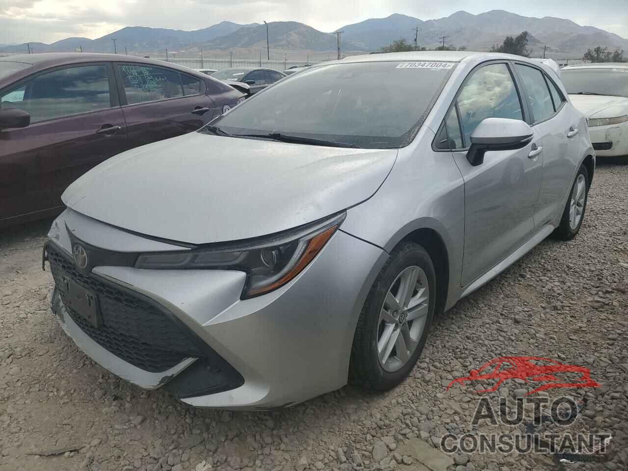 TOYOTA COROLLA 2019 - JTNK4RBE9K3045171